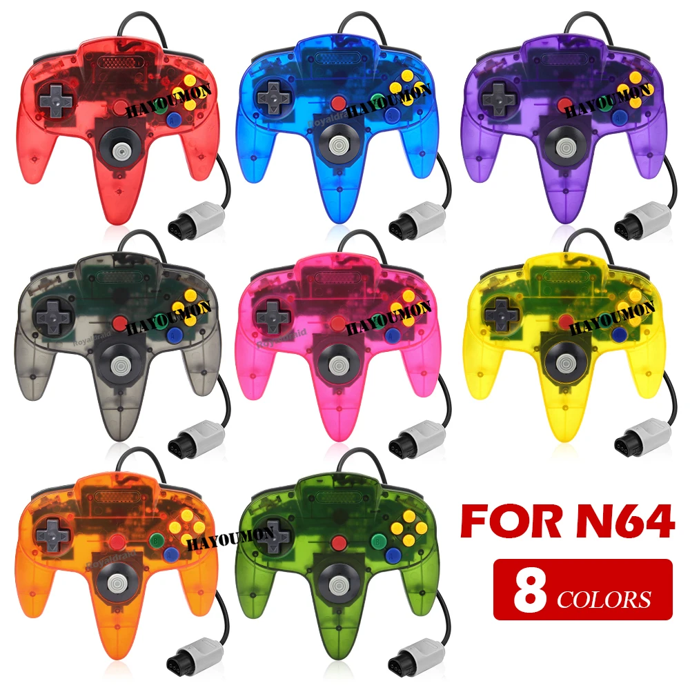 Retro Gaming N64 - لوحة ألعاب سلكية جديدة لوحدة تحكم