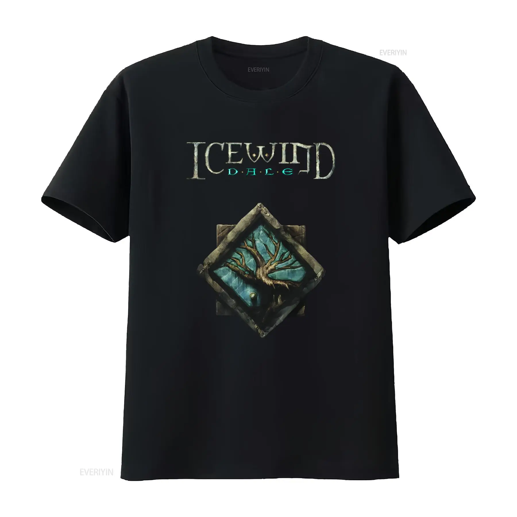 تي شيرت Icewind Dale Logo Clas - مراجعة Retro Gaming T Shirt وسعره