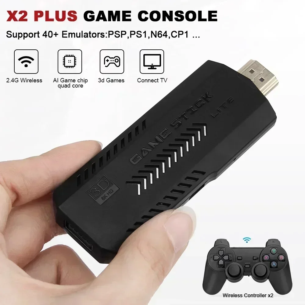 جهاز ألعاب X2Plus GD10 Pro 4K  - مراجعة Retro Gaming N64 وسعره